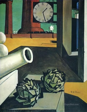  Chirico Pintura al %C3%B3leo - la conquista del filósofo 1914 Giorgio de Chirico Surrealismo metafísico